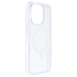 Funda Transparente Logo Compatible con Magsafe para iPhone 16 Pro