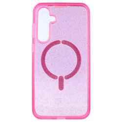 Funda Purpurina Compatible con MagSafe para Samsung Galaxy S23 FE