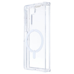 Funda Transparente Logo Compatible con Magsafe para Samsung Galaxy Z Fold 6