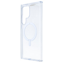 Funda Transparente Resistente Compatible con MagSafe para Samsung Galaxy S24 Ultra