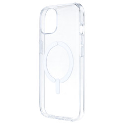 Funda Transparente Resistente Compatible con MagSafe para iPhone 15 Plus