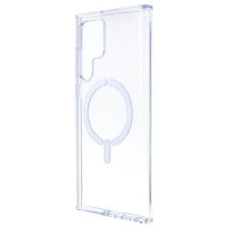 Funda Transparente Resistente Compatible con MagSafe para Samsung Galaxy S22 Ultra