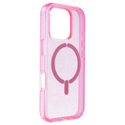 Funda Purpurina Compatible con MagSafe para iPhone 16 Pro