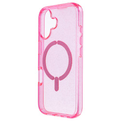 Funda Purpurina Compatible con MagSafe para iPhone 16 Plus