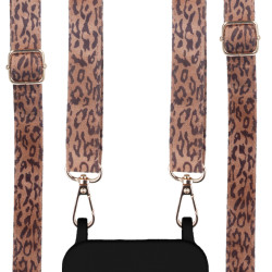 Lanyard con Catena Animal Print - Tracolla per telefoni  e Mini Bag