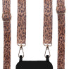 Lanyard con Catena Animal Print - Tracolla per telefoni  e Mini Bag