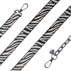 Lanyard con Catena Animal Print - Tracolla per telefoni  e Mini Bag