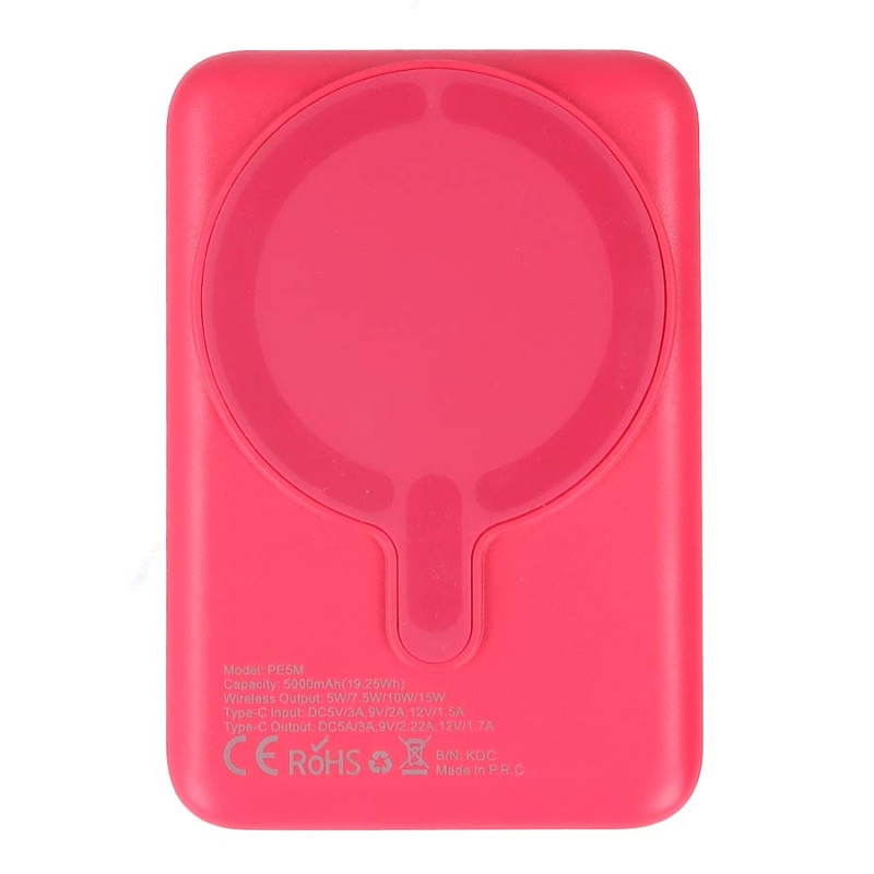 PowerBank Colore Compatibile con MagSafe 5000 mAh