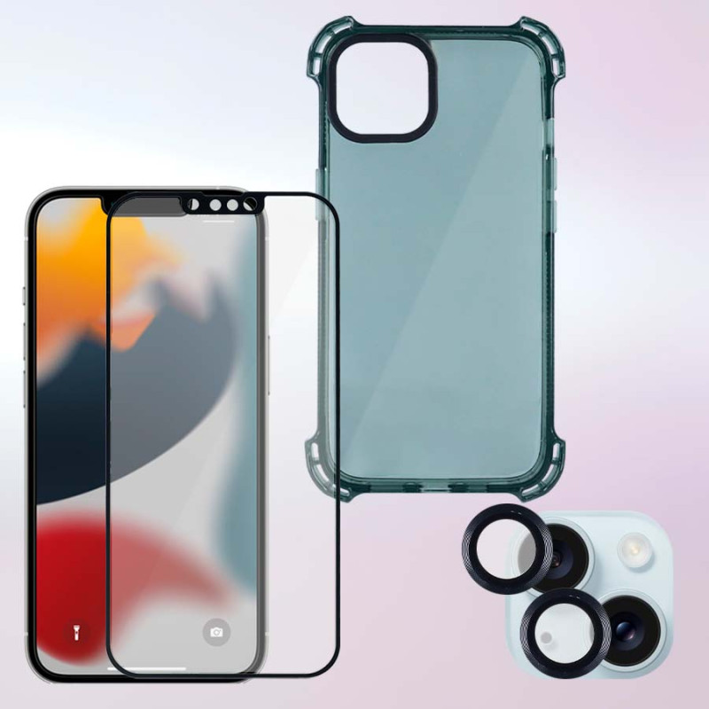 Pack Super Protezione per iPhone 15 Pro Max Pack Super Protezione per iPhone 15 Pro Max