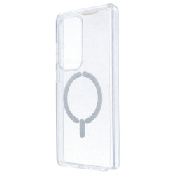 Funda Purpurina Compatible con MagSafe para Samsung Galaxy S25 Ultra