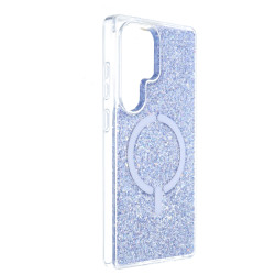 Funda Ring Glitter Compatible con Magsafe para Samsung Galaxy S25 Ultra