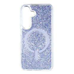 Funda Ring Glitter Compatible con Magsafe para Samsung Galaxy S25