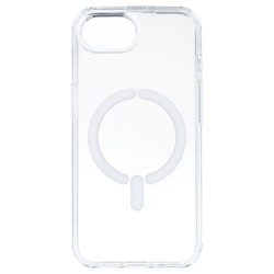 Funda Transparente Logo Compatible con Magsafe para iPhone SE 4