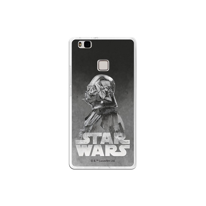 Cover Star Wars Darth Vader Nero Huawei P9 Lite