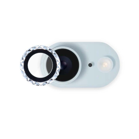 Copriobiettivo intrecciato per iPhone 16e