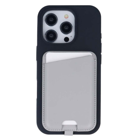 Tarjetero Compatible con Magsafe Efecto Piel