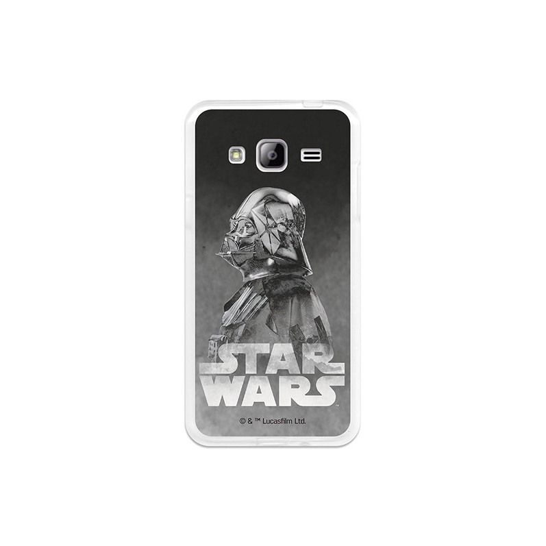 Cover Star Wars Darth Vader Nero Samsung Galaxy J3 2016