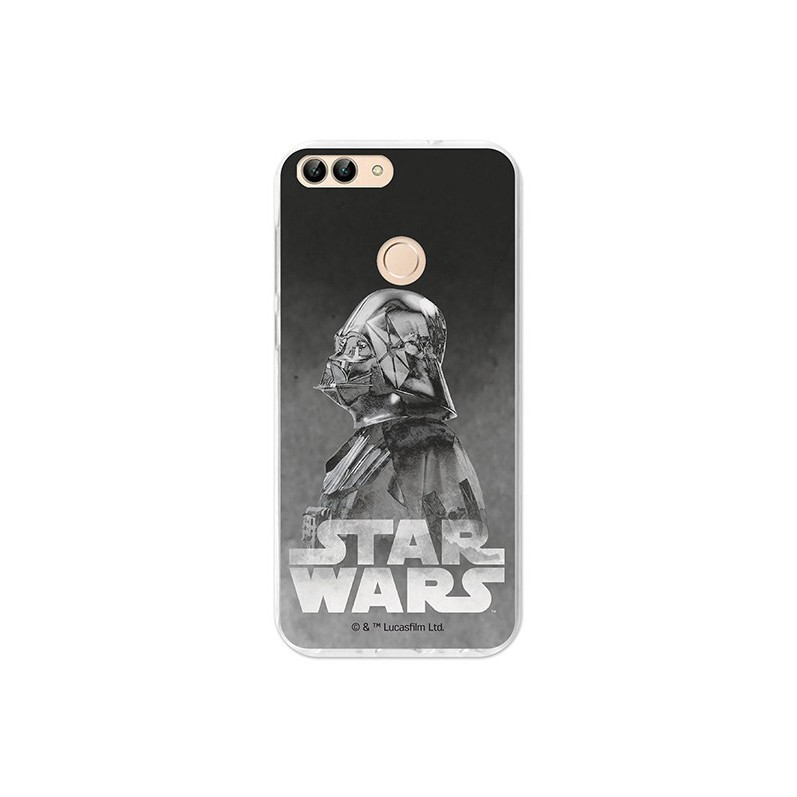 Cover Star Wars Darth Vader Nero Huawei P SMart