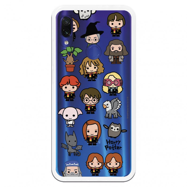 Cover di Harry Potter Icons Personaggi per Xiaomi Redmi Note 7