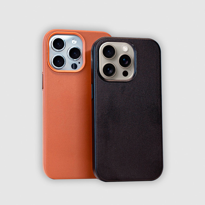 GVIEWIN Custodia Magnetica Per IPhone 16 Pro Con MagSafe, Pulsante Fotocamera, Protezioni Schermo E Obiettivo Incluse - Colore Marrone