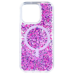Custodia Ring Glitter Compatibile con Magsafe per iPhone 16 Pro - La Casa de las Carcasas, Accessori e Cover per telefoni