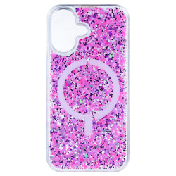 Custodia Ring Glitter Compatibile con Magsafe per iPhone 16 Plus - La Casa de las Carcasas, Accessori e Cover per telefoni