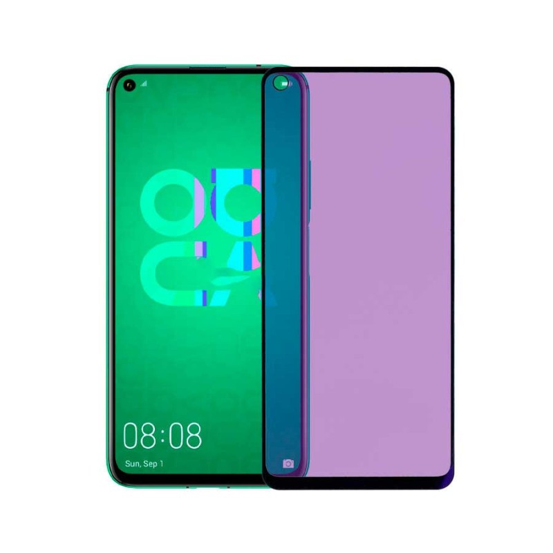 Cristal Templado Completo Anti Blue-Ray para Huawei P40 Lite