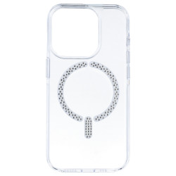 Cover Antiyellow con strass compatibile con Magsafe per iPhone 15 Pro Max - La Casa de las Carcasas, accessori e cover per telef