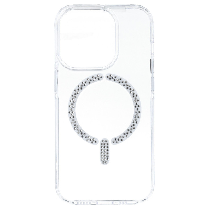 Cover Antiyellow Compatibile con MagSafe con Strass per iPhone 13 Pro - La Casa de las Carcasas, Accesorios y cover per mó Cover Antiyellow Compatibile con MagSafe con Strass per iPhone 13 Pro - La Casa de las Carcasas, Accesorios y cover per mó