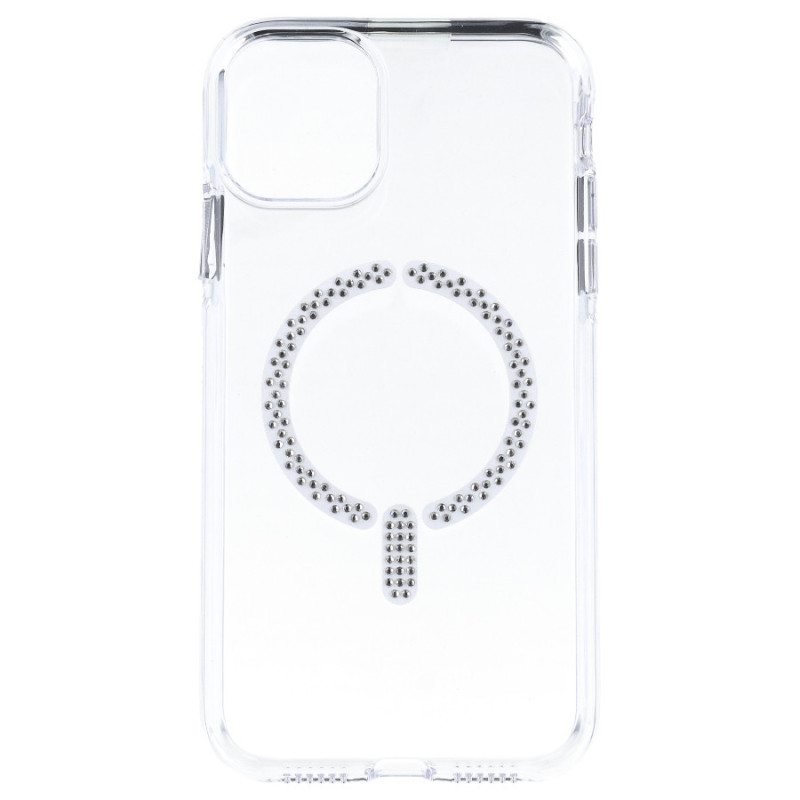 Cover Antiyellow Compatibile con MagSafe con Strass per iPhone 11 - La Casa de las Carcasas, Accessori e Cover per telefoni Cover Antiyellow Compatibile con MagSafe con Strass per iPhone 11 - La Casa de las Carcasas, Accessori e Cover per telefoni