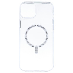 Cover Antiyellow Compatibile con MagSafe con Strass per iPhone 14 Plus - La Casa de las Carcasas, Accessori e Cover per telefoni
