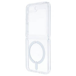 Custodia Trasparente Logo Compatibile con Magsafe per Samsung Galaxy Z Flip 5 - La Casa de las Carcasas, Accessori e Cover per t