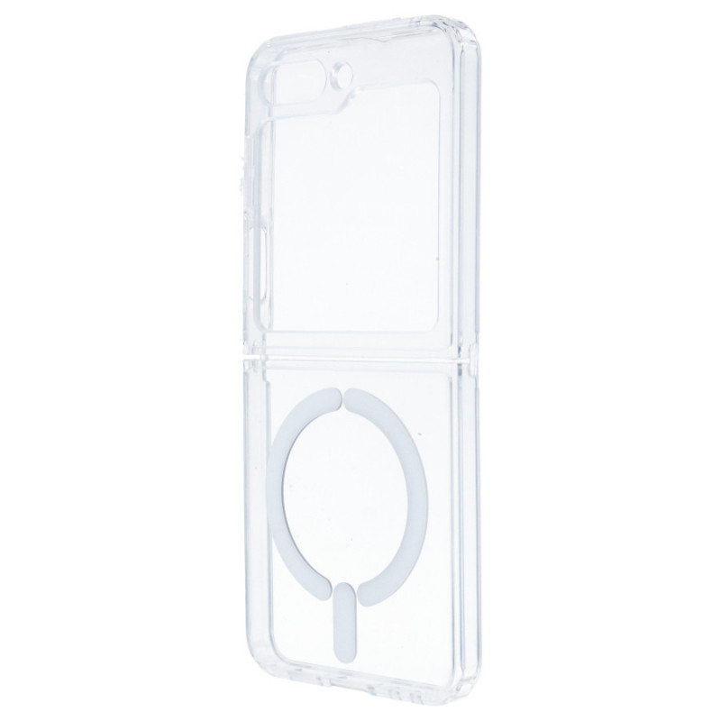 Custodia Trasparente Logo Compatibile con Magsafe per Samsung Galaxy Z Flip 5 - La Casa de las Carcasas, Accessori e Cover per t