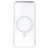 Cover Trasparente Logo Compatibile con Magsafe per Samsung Galaxy S21