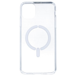 Cover Trasparente Logo Compatibile con Magsafe per iPhone 11 Pro Max