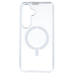 Custodia Trasparente Logo Compatibile con Magsafe per Samsung Galaxy S24 FE - La Casa de las Carcasas, Accesorios y Custodia per