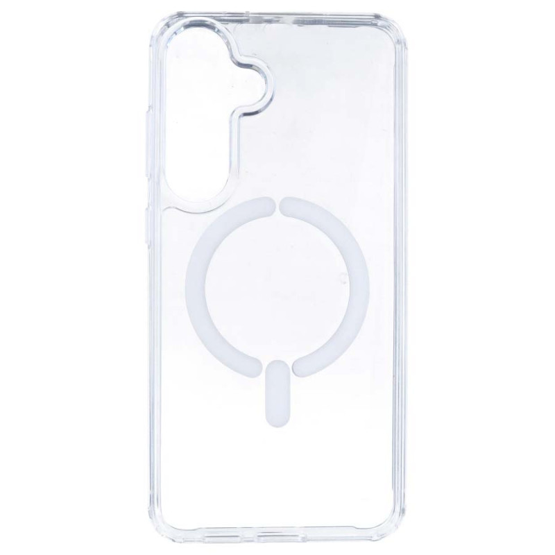 Custodia Trasparente Logo Compatibile con Magsafe per Samsung Galaxy S25 Plus - La Casa de las Carcasas, Accesorios y Custodia p