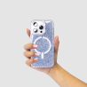 Cover Ring Glitter Compatibile con Magsafe per Samsung Galaxy S25 Ultra - La Casa de las Carcasas, accessori e cover per telefon