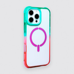Cover Bumper Rinforzata Sfumata Compatibile con MagSafe per Samsung Galaxy S25 Edge - Accessori e Cover per telefoni