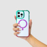 Cover Bumper Rinforzata Sfumata Compatibile con MagSafe per Samsung Galaxy S25 Edge - Accessori e Cover per telefoni