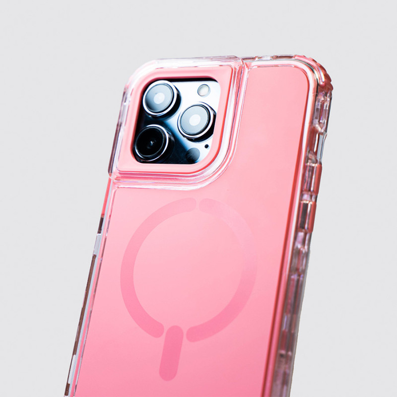 Custodia Per IPhone 11 Pro Max Con Magneti MagSafe – Cover Morbida TPU Antiurto, Supporto Magnetico Auto, Cordino Incluso, Viola Scuro