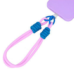 Bracciale Corda a colori con anelli