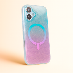 Cover Ring Glitter Compatibile con Magsafe per iPhone 17 - La Casa de las Carcasas, Accessori e Cover per telefoni