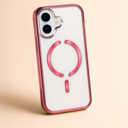 Cover Iron Logo Compatibile con Magsafe per iPhone 17