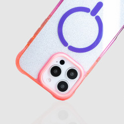 Funda Purpurina Compatible con MagSafe para iPhone 17 Pro