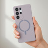 Funda Compatible con MagSafe con Cubre Cámara para Samsung Galaxy S25 Ultra