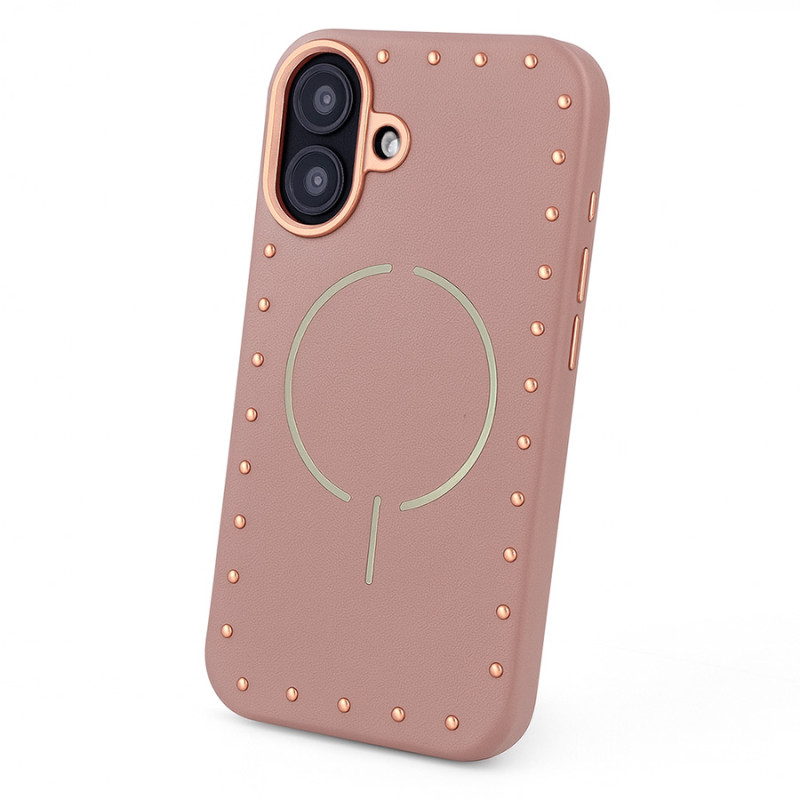 Funda Tachas Compatible con Magsafe para iPhone 16 Funda Tachas Compatible con Magsafe para iPhone 16