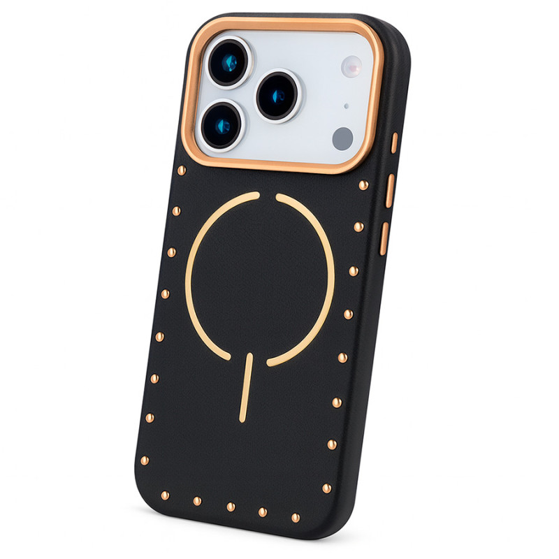 Funda Tachas Compatible con Magsafe para iPhone 17 Pro Funda Tachas Compatible con Magsafe para iPhone 17 Pro