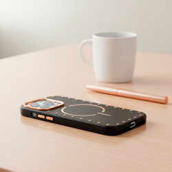 Cover Borchie Compatibile con Magsafe per iPhone 13 Pro Max - La Casa de las Carcasas, Accessori e Cover per telefoni