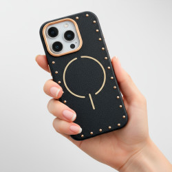 Cover Borchie Compatibile con Magsafe per iPhone 16 Pro Max - La Casa de las Carcasas, Accessori e Cover per telefoni